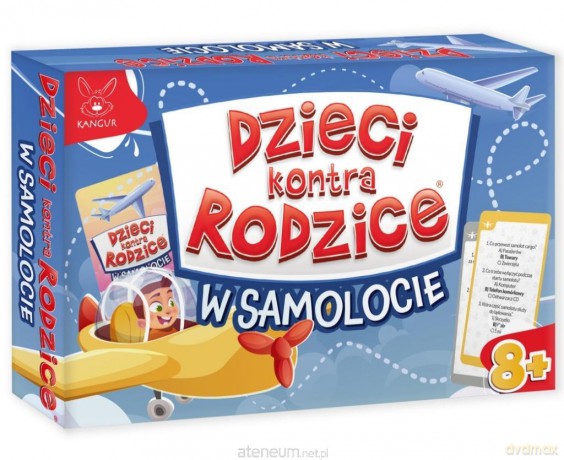 Dzieci kontra Rodzice. W Samolocie [GRA PLANSZOWA]