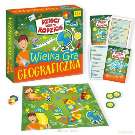 Dzieci kontra Rodzice. Wielka Gra Geograficzna [GRA]