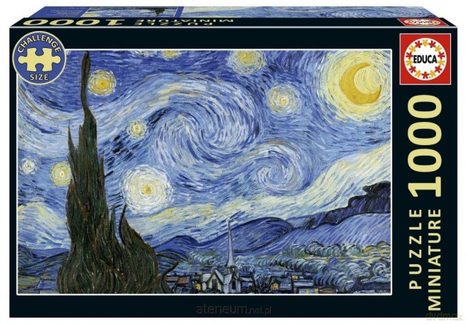 EDUCA 1000 el. Gwiaździsta noc, Vincent van Gogh [PUZZLE]
