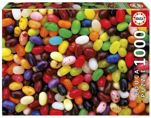 EDUCA 1000 el. Kolorowe żelki [PUZZLE]
