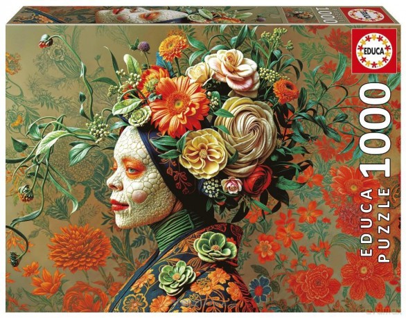 EDUCA 1000 el. Królowa jaszczurek [PUZZLE]