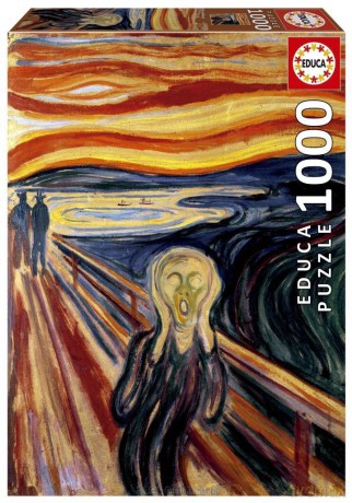 EDUCA 1000 el. Krzyk, Edvard Munch [PUZZLE]