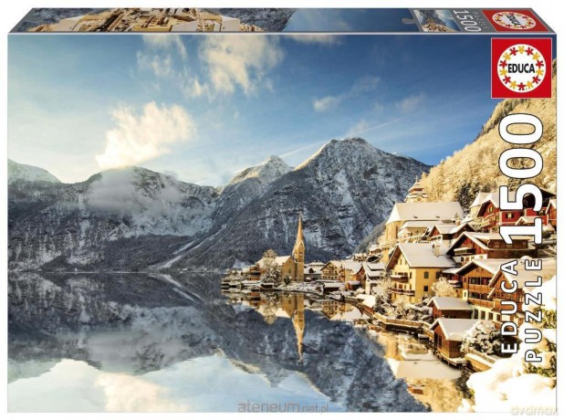 EDUCA 1500 el. Hallstatt zimą Austria [PUZZLE]