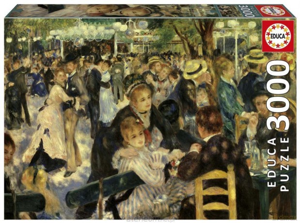 EDUCA 3000 el. Bal w Moulin de la Galette, Renoir [PUZZLE]