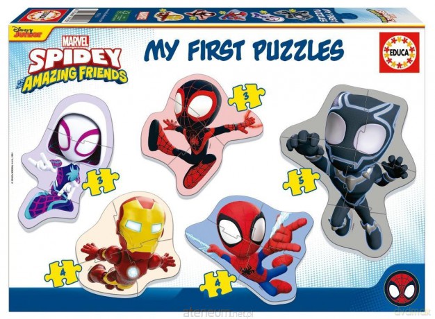 EDUCA 3-5 el. Spidey i Super- Kumple [PUZZLE]