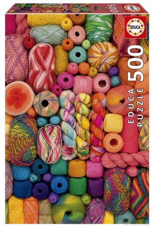 EDUCA 500 el. Kolorowa przędza [PUZZLE]