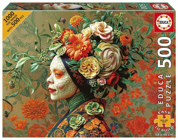 EDUCA 500 el. Królowa jaszczurek [PUZZLE]