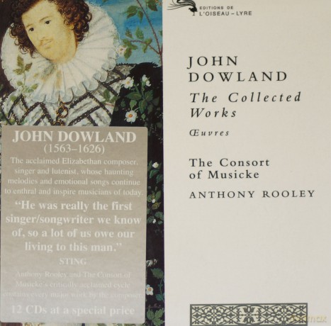 The Consort Of Musicke: Dowland: The Collected Works (BOX) [12CD]