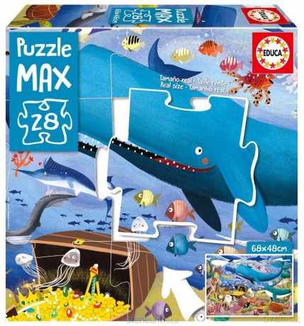 EDUCA XL 28 Podwodne zwierzęta [PUZZLE]