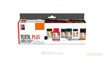 Farby do tkanin Textile plus starter 15ml 6 kol.