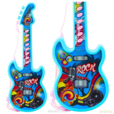 Gitara elektryczna niebieska 29cm