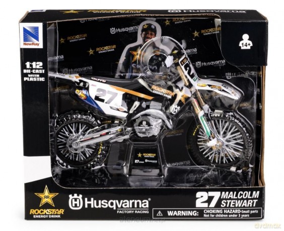 Husqvarana FC450 2022 Rockstar energy factory 1:12