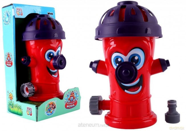 Hydrant tryskający wodą