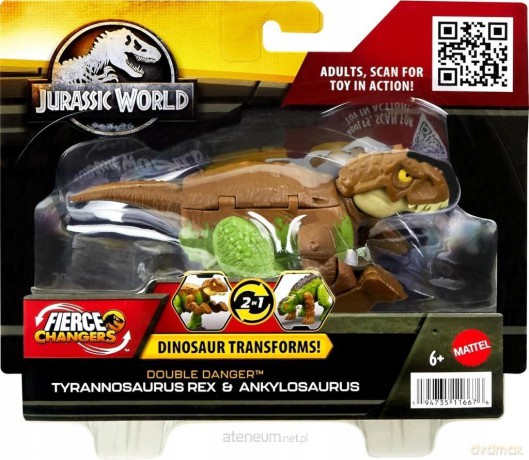 Jurassic World Fierce Changers Dinozaur 2w1 HLP06 [FIGURKA]