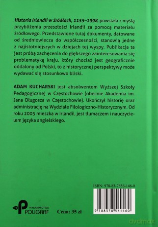 Historia Irlandi w źródłach 1155-1998 [KSIĄŻKA]