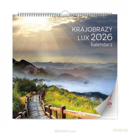 Kalendarz 2026 lux krajobrazy [KALENDARZ]