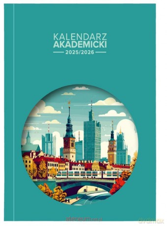 Kalendarz akademicki 2025/2026 A5 tygodniowy PCV Miasto [KALENDARZ]
