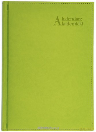 Kalendarz akademicki 2025/2026 A5 tygodniowy Vivella seledyn [KALENDARZ]