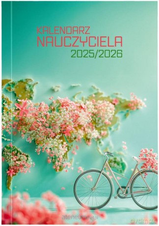 Kalendarz nauczyciela 2025/2026 B5 tygodniowy PCV Rower [KALENDARZ]