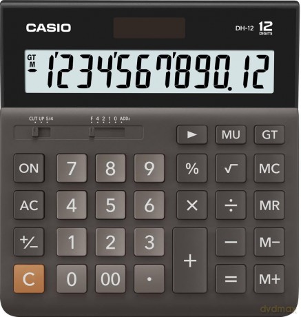Kalkulator Casio DH-12BK-S