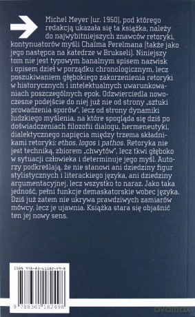 Historia retoryki od Greków do dziś - Michel Meyer [KSIĄŻKA]