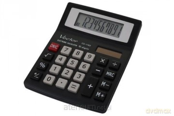 Kalkulator Vector KAV CD-1182 BLK