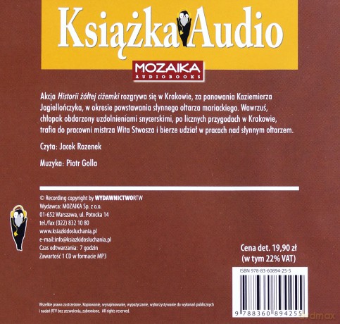 Historia żółtej ciżemki - Antonina Domańska [Audiobook]
