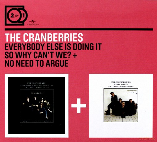 The Cranberries: 2 For 1: Everybody Else Is Doing It / No (ecopack) [2CD]