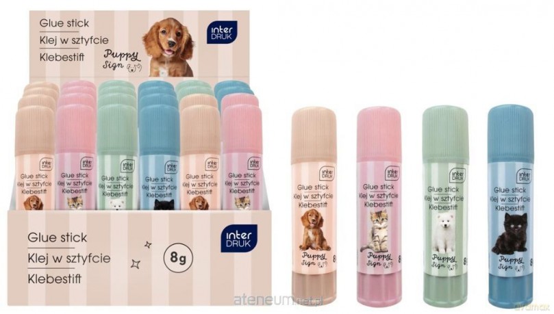 Klej w sztyfcie 8g Puppy Sign (24szt)