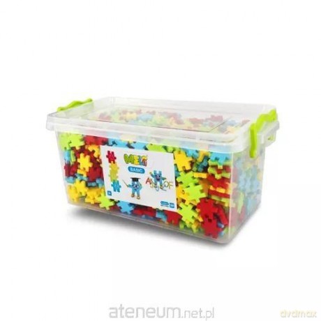 Klocki Meli Basic Litery Edu 1200szt [KLOCKI]