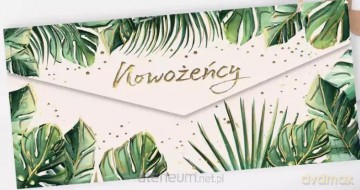 Koperta Ślub Monstera