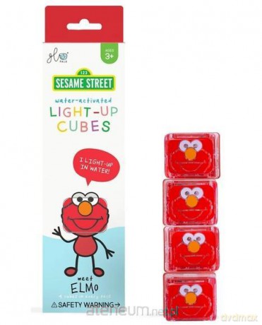 Kostki sensoryczne świecące w wodzie Elmo