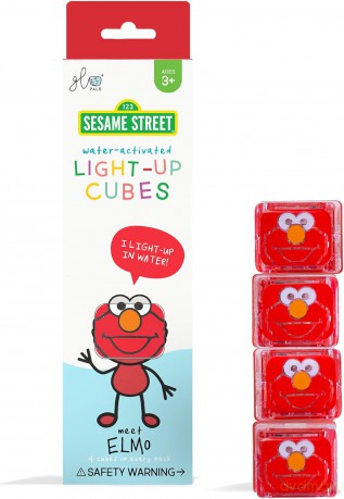 Kostki sensoryczne świecące w wodzie Elmo