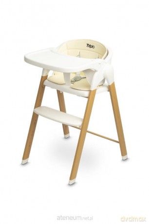 Krzesełko do karmienia Triplo beige