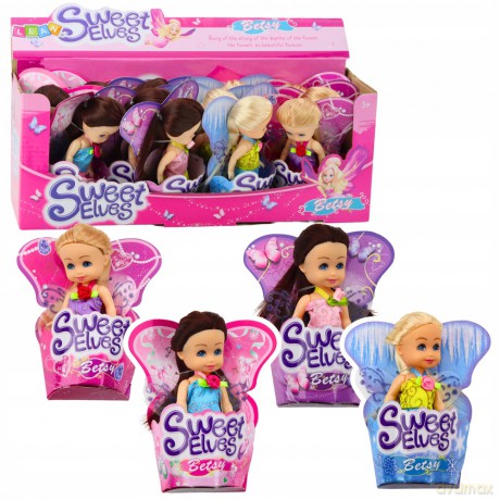 Laleczka mini wróżka 11,5cm MIX