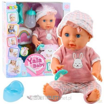 Lalka bobas z dźwiękiem 35cm