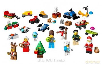 LEGO CITY Kalendarz adwentowy na 2025 Kalendarz adwentowy na 2025 rok (2025) [KLOCKI]