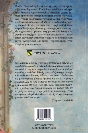 Hrabina Cosel - Józef Ignacy Kraszewski [KSIĄŻKA]