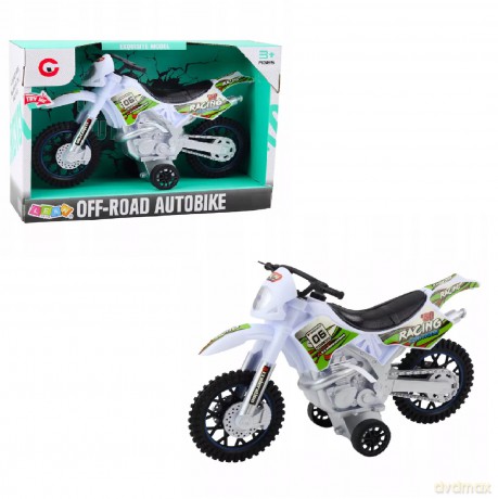 Motor crossowy Off-Road biały