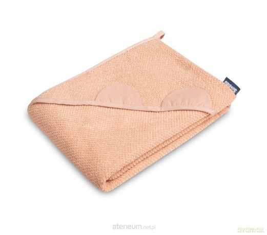 Okrycie kąpielowe krepa Mis brudny róż 100x100cm