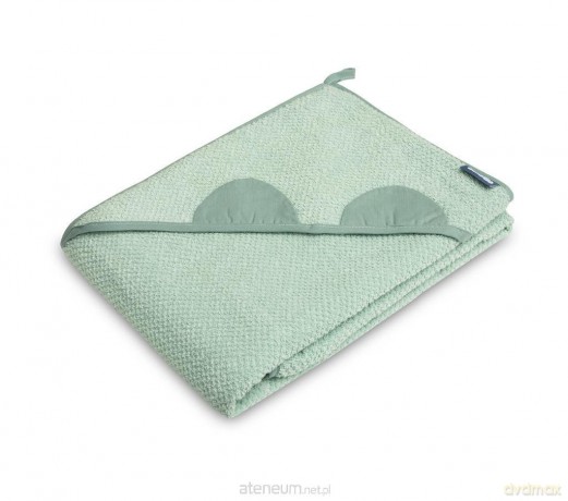 Okrycie kąpielowe krepa Mis mięta 100x100cm