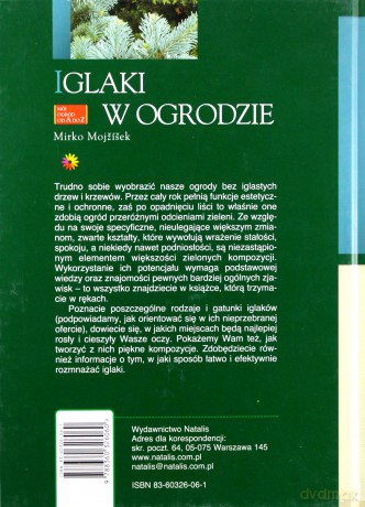 Iglaki w ogrodzie - Mirko Mojzisek [KSIĄŻKA]