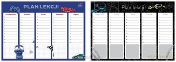 Plan lekcji A4 Boys mix (10szt)