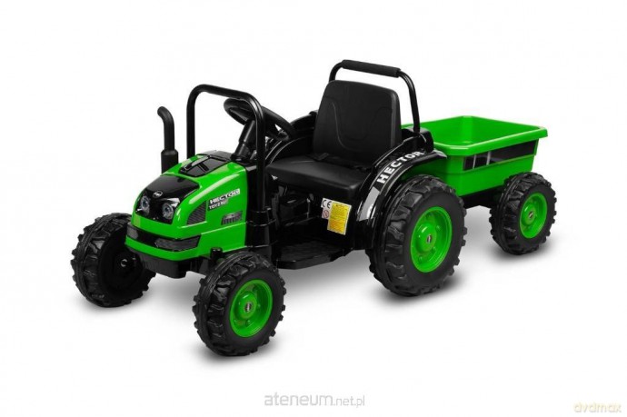 Pojazd akumulator traktor Hector green