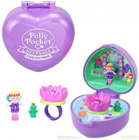 Polly Pocket Zestaw Serduszko z pierścionkiem [FIGURKA]