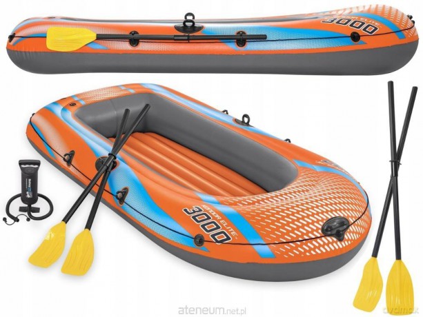 Ponton dmuchany 3 osobowy 246x122cm [SPORT]