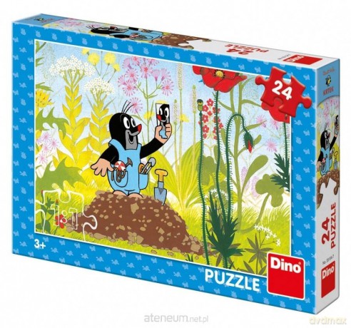 Puzzle 24 Krecik na kopcu [PUZZLE]