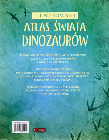 Ilustrowany atlas świata dinozaurów - Stephanie Turnbull, Rachel Firth, Susanna Davidson [KSIĄŻKA]
