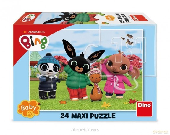 Puzzle baby 24 Królik Bing jesienną porą [PUZZLE]