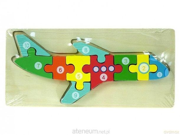 Puzzle drewniane Samolot